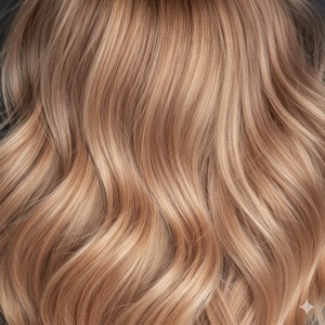 Strawberry Blonde hair colour swatch from the Hair AI app